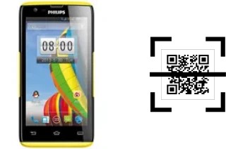 Comment lire les codes QR sur un Philips W6500 ?