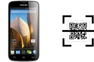 Comment lire les codes QR sur un Philips W8560 ?