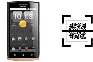 Comment lire les codes QR sur un Philips W920 ?