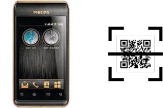 Comment lire les codes QR sur un Philips W930 ?