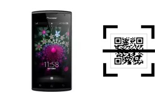 Comment lire les codes QR sur un Pioneer P80w ?