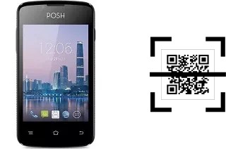 Comment lire les codes QR sur un Posh Pegasus Plus C351 ?