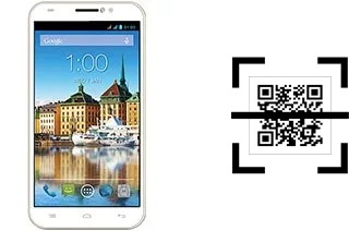 Comment lire les codes QR sur un Posh Titan Max HD E550 ?