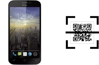 Comment lire les codes QR sur un Posh Orion Pro X500 ?