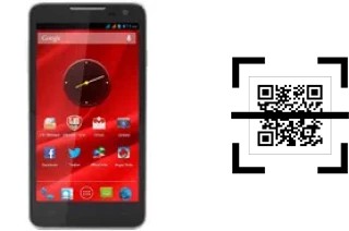 Comment lire les codes QR sur un Prestigio MultiPhone 5044 Duo ?