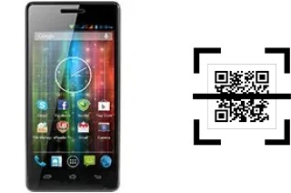 Comment lire les codes QR sur un Prestigio MultiPhone 5451 Duo ?