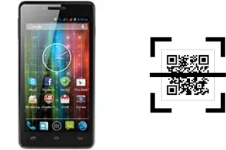 Comment lire les codes QR sur un Prestigio MultiPhone 5500 Duo ?