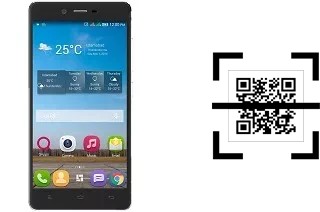 Comment lire les codes QR sur un QMobile Noir M300 ?