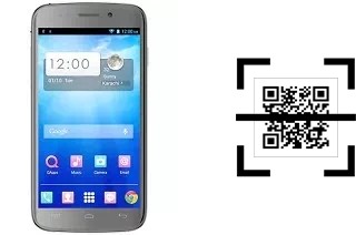 Comment lire les codes QR sur un QMobile Noir A750 ?