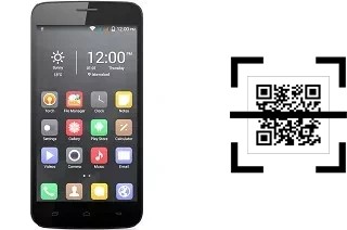 Comment lire les codes QR sur un QMobile Linq X100 ?