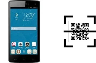 Comment lire les codes QR sur un QMobile Noir X550 ?