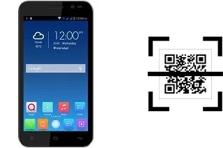 Comment lire les codes QR sur un QMobile Noir X600 ?