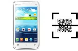 Comment lire les codes QR sur un QSmart S25 ?