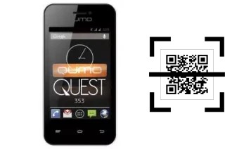 Comment lire les codes QR sur un Qumo QUEST 353 ?