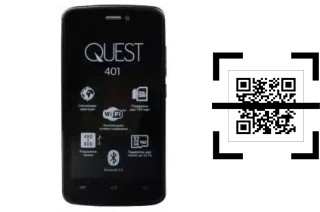 Comment lire les codes QR sur un Qumo QUEST 401 ?