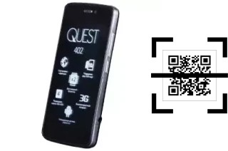 Comment lire les codes QR sur un Qumo QUEST 402 ?