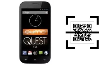 Comment lire les codes QR sur un Qumo QUEST 453 ?