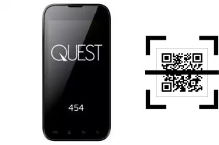 Comment lire les codes QR sur un Qumo QUEST 454 ?