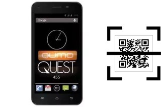 Comment lire les codes QR sur un Qumo QUEST 455 ?