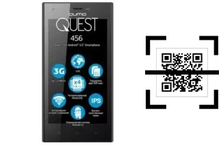 Comment lire les codes QR sur un Qumo Quest 456 ?