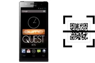 Comment lire les codes QR sur un Qumo QUEST 475 ?