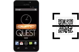 Comment lire les codes QR sur un Qumo Quest 504 ?