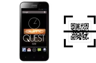 Comment lire les codes QR sur un Qumo QUEST 509 ?