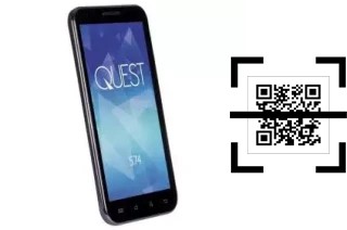 Comment lire les codes QR sur un Qumo QUEST 574 ?