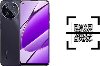 Comment lire les codes QR sur un Realme 11 4G ?