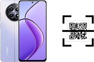 Comment lire les codes QR sur un Realme 12 ?