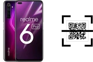 Comment lire les codes QR sur un Realme 6 Pro ?