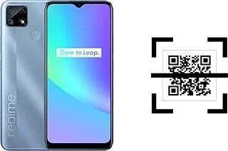 Comment lire les codes QR sur un Realme C25 ?