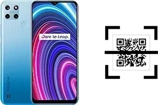 Comment lire les codes QR sur un Realme C25Y ?