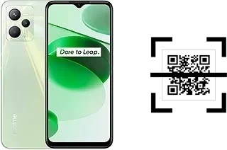 Comment lire les codes QR sur un Realme C35 ?