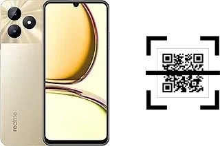 Comment lire les codes QR sur un Realme C53 (India) ?