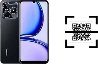 Comment lire les codes QR sur un Realme C53 ?