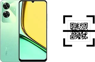 Comment lire les codes QR sur un Realme C61 ?