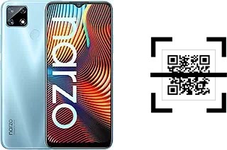 Comment lire les codes QR sur un Realme Narzo 20 ?