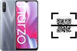 Comment lire les codes QR sur un Realme Narzo 20A ?