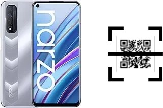 Comment lire les codes QR sur un Realme Narzo 30 ?