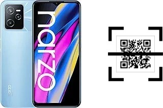 Comment lire les codes QR sur un Realme Narzo 50A Prime ?