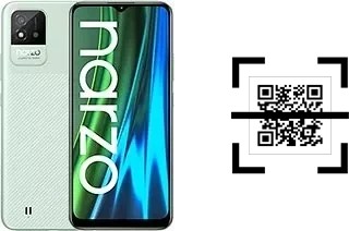 Comment lire les codes QR sur un Realme Narzo 50i ?