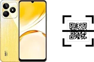 Comment lire les codes QR sur un Realme Narzo N53 ?