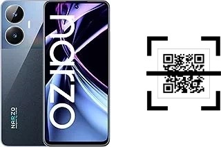 Comment lire les codes QR sur un Realme narzo N55 ?