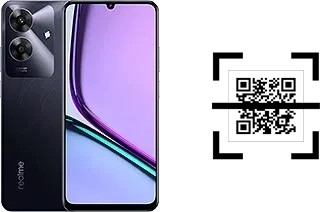 Comment lire les codes QR sur un Realme Note 60 ?