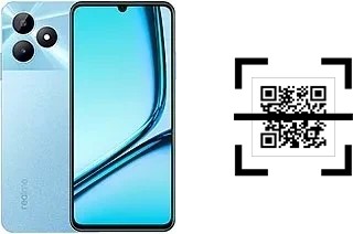 Comment lire les codes QR sur un Realme Note 50 ?