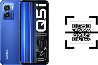 Comment lire les codes QR sur un Realme Q5i ?