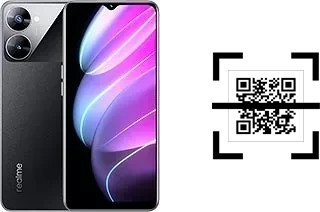 Comment lire les codes QR sur un Realme V30 ?