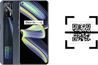 Comment lire les codes QR sur un Realme X7 Max 5G ?