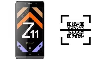 Comment lire les codes QR sur un Relaxx Z11 ?